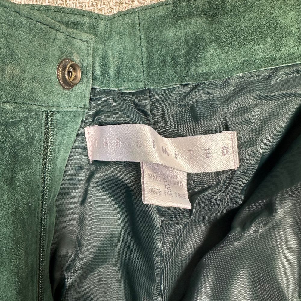 The Limited Green High Waist Women Shorts - Picture 3 of 11